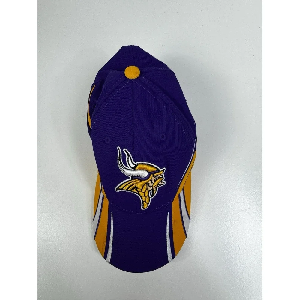 Minnesota Vikings NFL Mens One Size Hat Cap Adjustable Reebok Team NFL - Retro